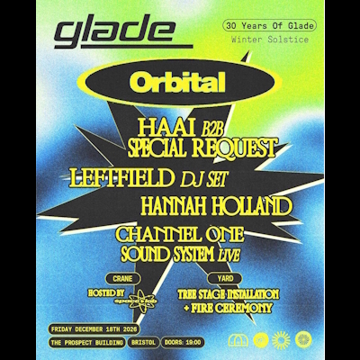 ORBITAL HEADLINE 30 YEARS OF GLADE : WINTER SOLSTICE
